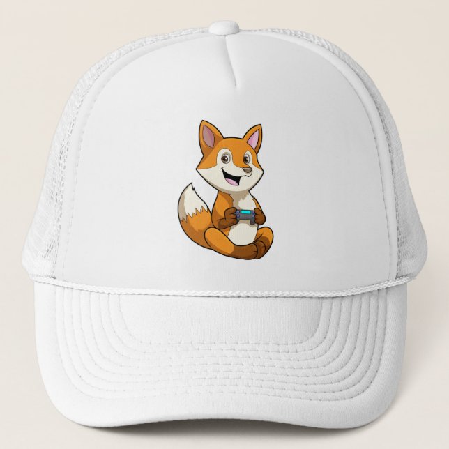Casquette Ren jouant avec manette (Devant)