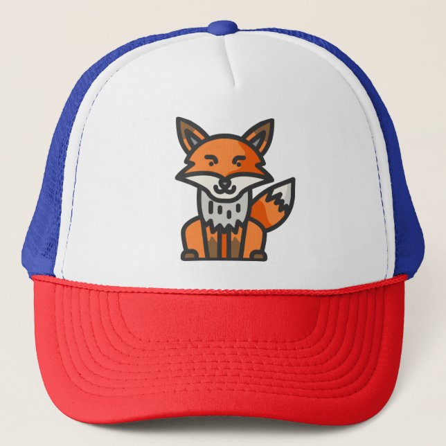 Casquette renard (Devant)