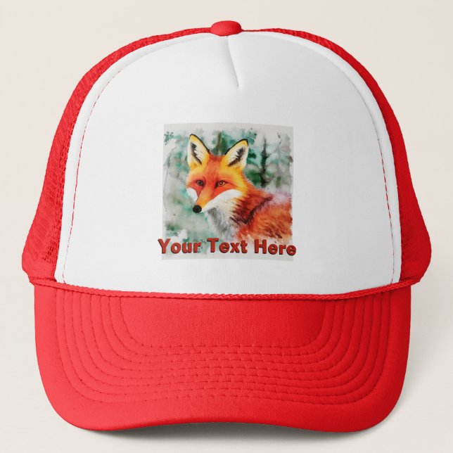 Casquette Renard blanc (Devant)