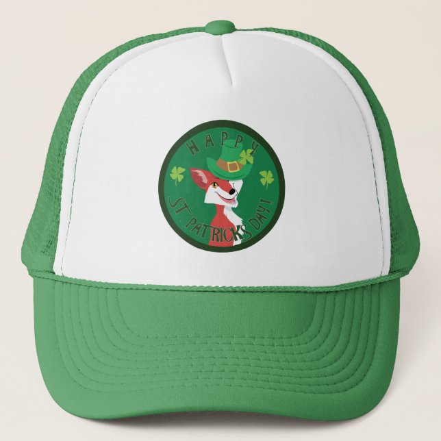Casquette Renard de la Saint Patrick (Devant)