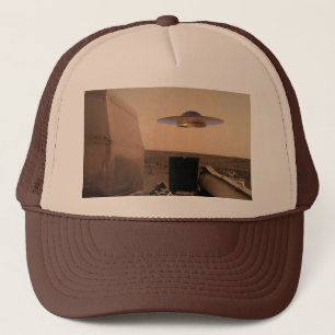 Casquette Rencontre avec la soucoupe UFO Alien Mars InSight