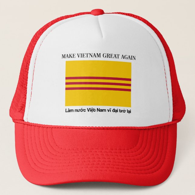 Casquette Rendez le Vietnam grand encore (Devant)