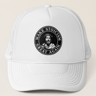 Casquette Rendre le stoïcisme grand (blanc)