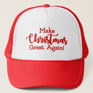 Casquette Rendre Noël à la grandeur Trump MAGA cadeau amusan