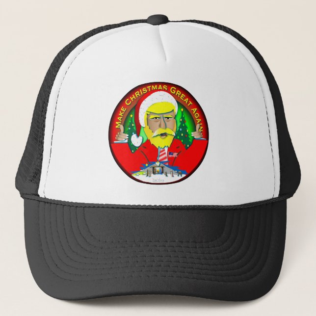 Casquette Rendre Noël super (Devant)