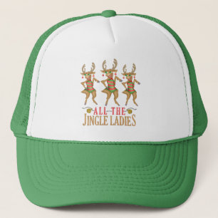 Casquette Renne drôle de Noël toutes les dames de tintemen