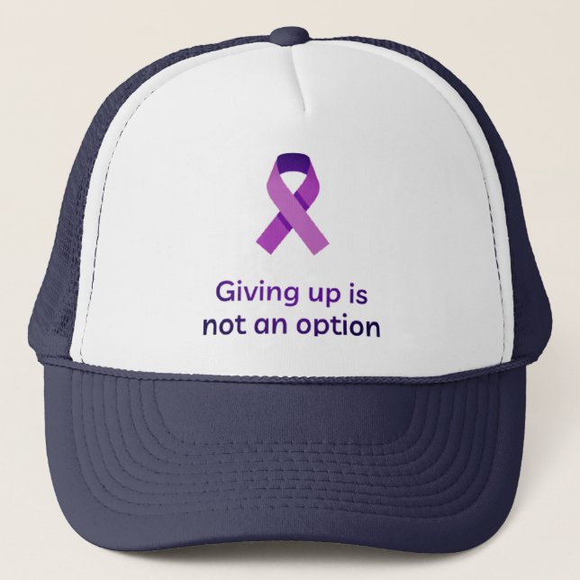 Casquette renoncer n'est PAS une option (Devant)