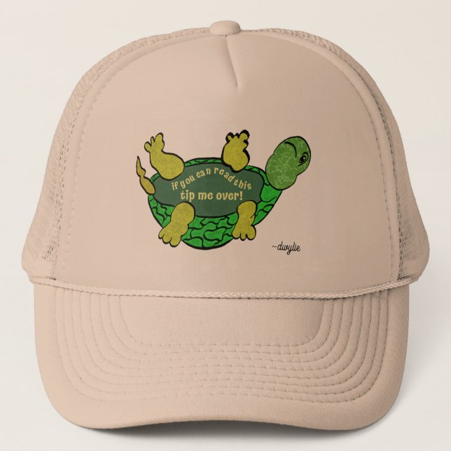 Casquette Renverse-moi Tortue (Devant)