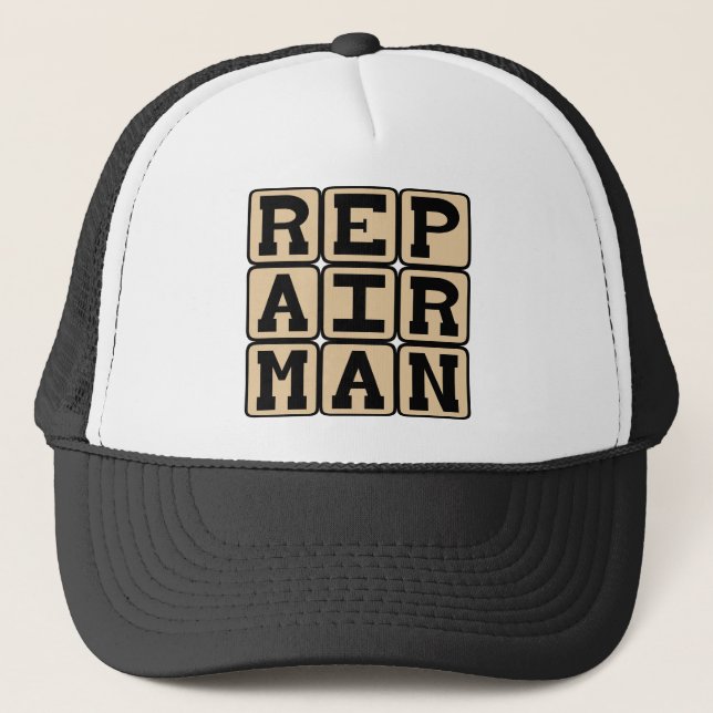 Casquette Réparateur, Handyman (Devant)