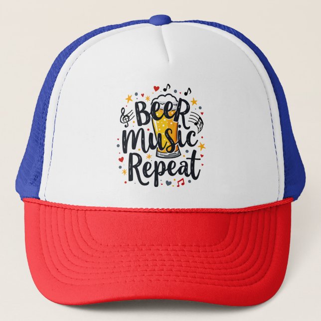 Casquette Répératrice de la musique de Beer (Devant)