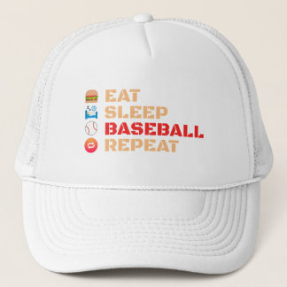 Casquette Répéter le baseball du sommeil