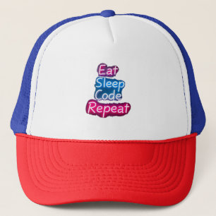 Casquette Répéter le code du sommeil
