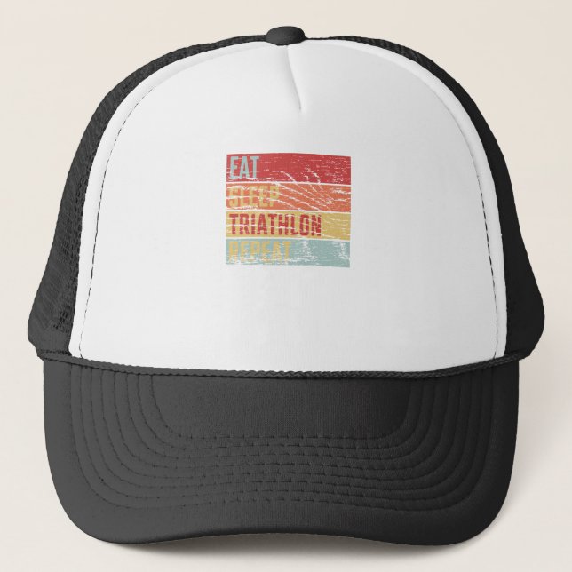Casquette Répétition du triathlon du sommeil (Devant)