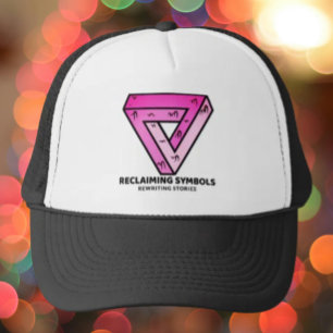 Casquette Reprendre les symboles Réécrire les histoires Rose