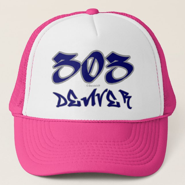 Casquette Représentant Denver (303) (Devant)