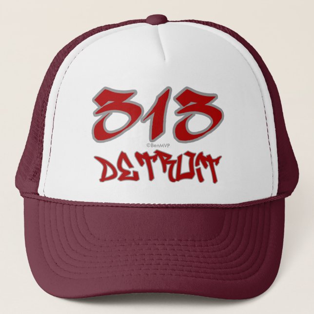 Casquette Représentant Detroit (313) (Devant)