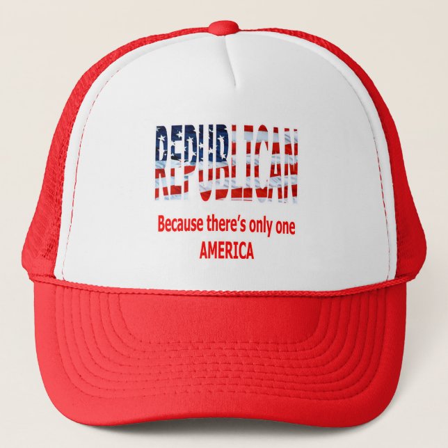 Casquette républicain de drapeau (Devant)