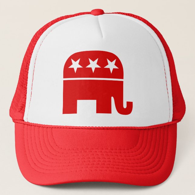 Casquette républicain des éléphants (Devant)