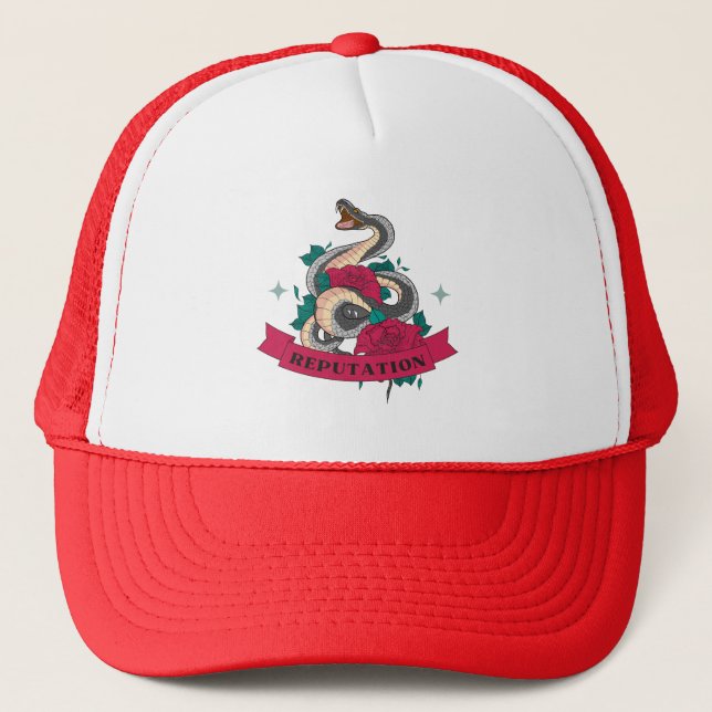Casquette Réputation Des Serpents Dans Le Monde (Devant)