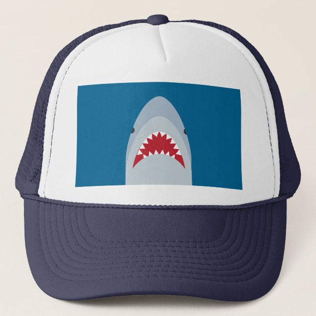 Casquette requin (Devant)