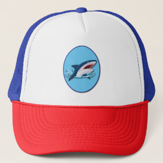 Casquette requin blanc