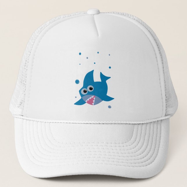 Casquette Requin bleu (Devant)