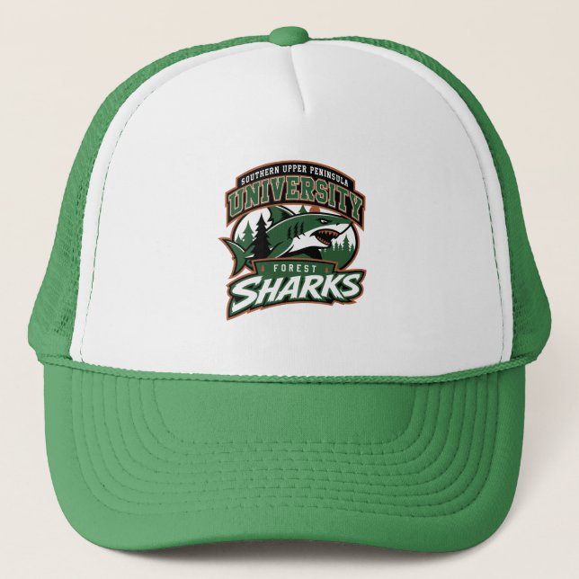 Casquette Requins de la forêt de SUPU (Devant)