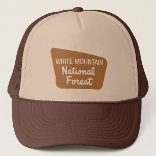 Casquette Réserve forestière blanche de montagne (signe)