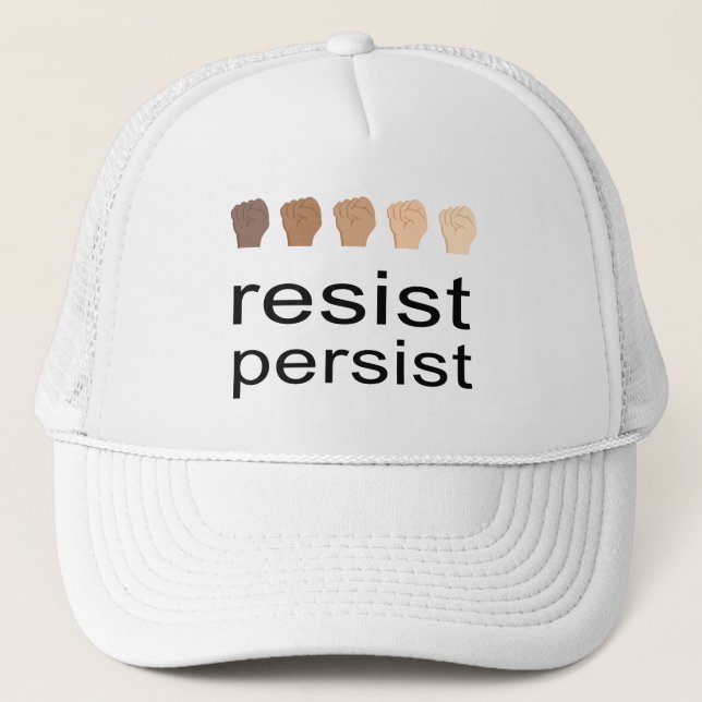 Casquette Résistez persistent (Devant)