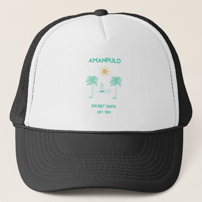 Casquette Résort côtier de luxe Amanpulo (Devant)