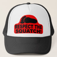 RESPECT rouge le SQUATCH ! Logo - nouveau coup