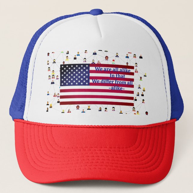 Casquette  Respecter la diversité  (Devant)