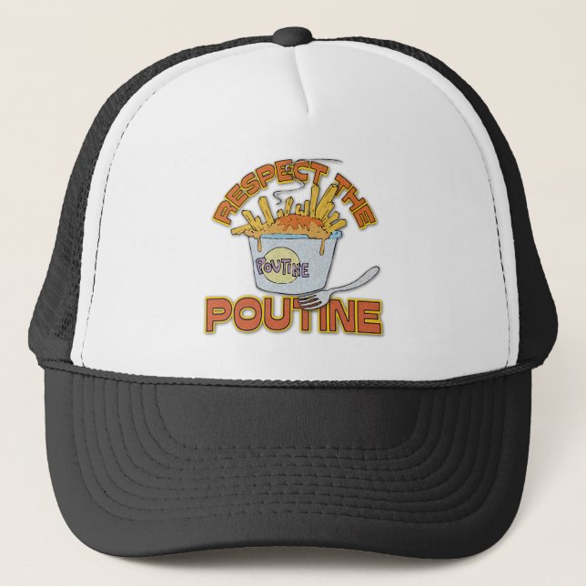 Casquette Respectez le Poutine (Devant)