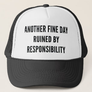 Casquette Responsabilité
