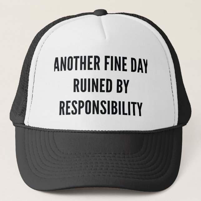 Casquette Responsabilité (Devant)