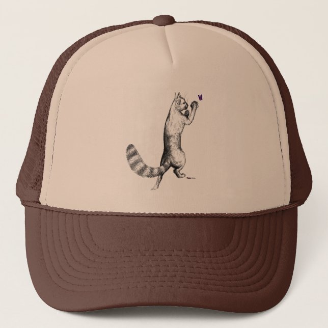 Casquette Ressort de chat (Devant)