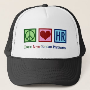 Casquette Ressources humaines heure d'amour de paix