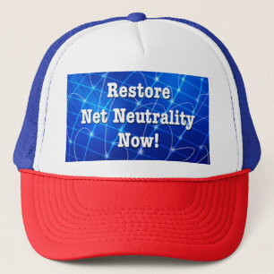 Casquette Restaurez la neutralité du Net maintenant !