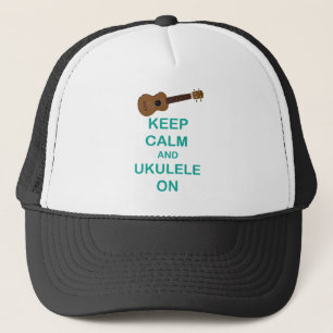 Casquette Restez Calme et Ukulele On impression unique et am