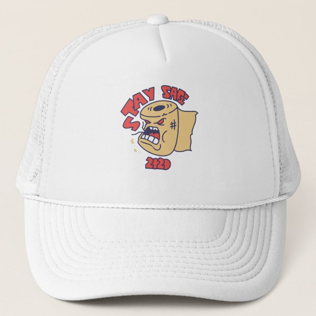 Casquette Restez en sécurité 2020 (Devant)