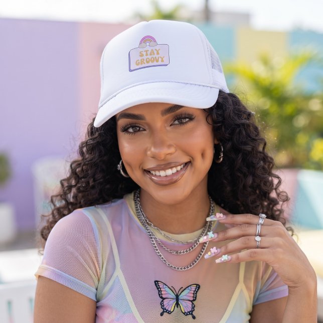 Casquette Restez Groovy (Créateur téléchargé)