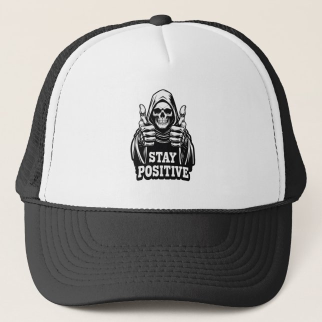 Casquette Restez Positif (Devant)
