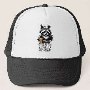 Casquette Restez Trashy Mon Ami Raccoon