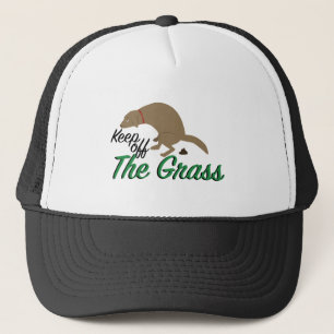 Casquette Retenez l'herbe
