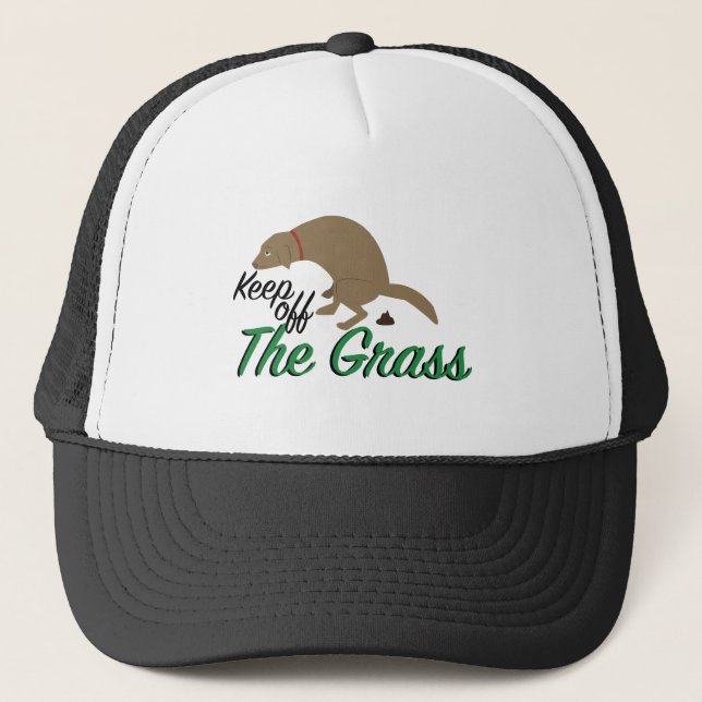 Casquette Retenez l'herbe (Devant)