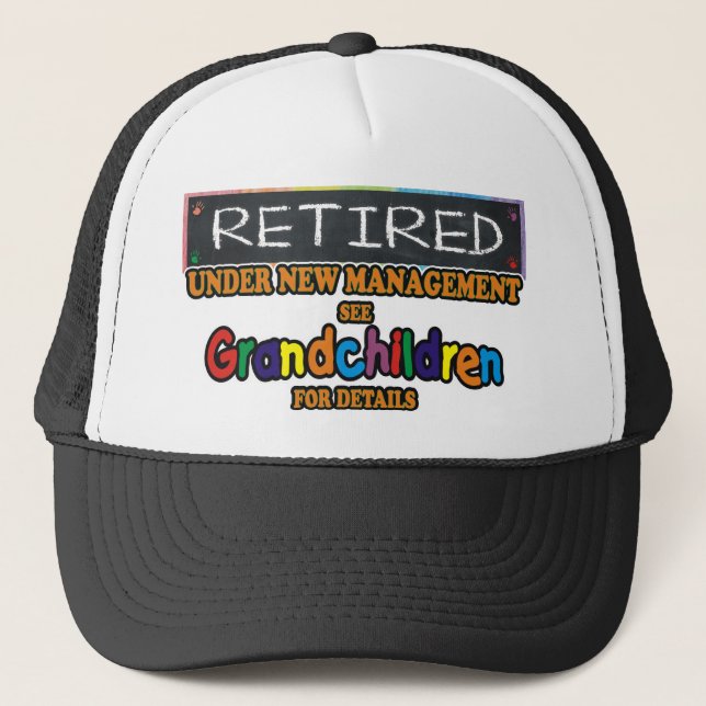 Casquette Retiré sous la nouvelle gestion (Devant)