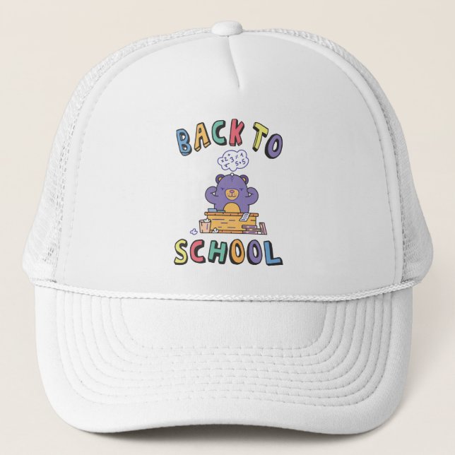 Casquette Retour à l'école (Devant)