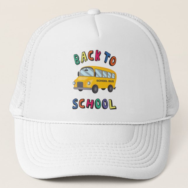 Casquette Retour à l'école (Devant)