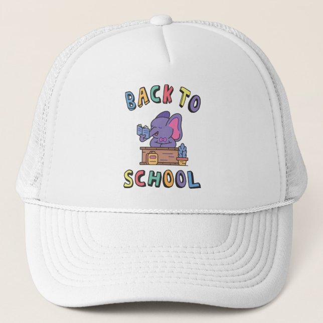 Casquette Retour à l'école (Devant)