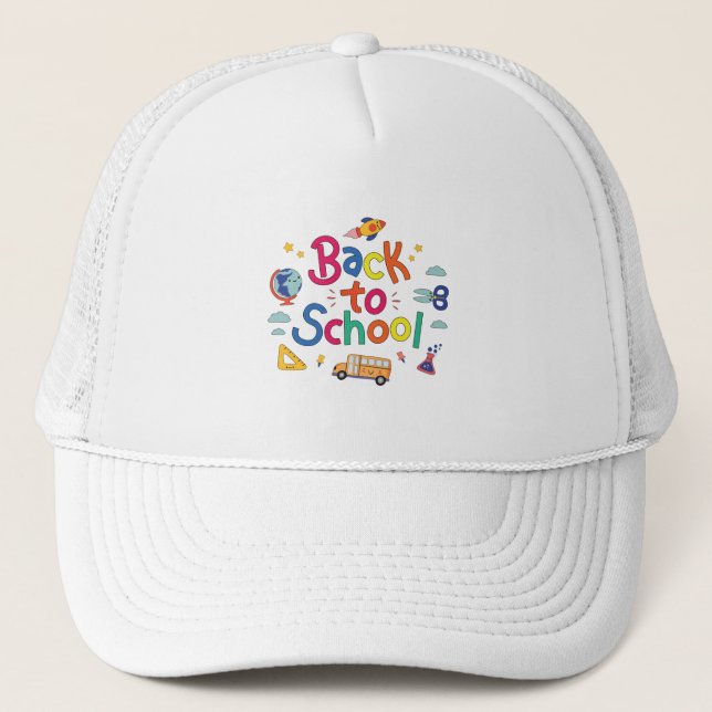 Casquette Retour à l'école (Devant)
